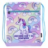 Fringoo - Kids Drawstring Bag - Front Zipped Pocket -