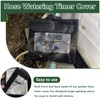 Exokugo Hose Watering Timer Cover with Plush Linner,Heavy Duty 600D