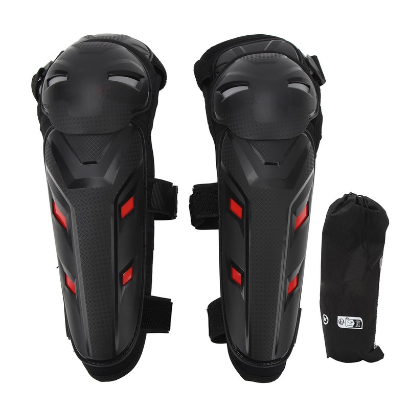Motorcycle Knee Pads Reflective Adjustable Anti Fall EVA PP Knee