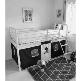 HLS Pirate Design Curtain Set for Midsleeper Cabin Bed