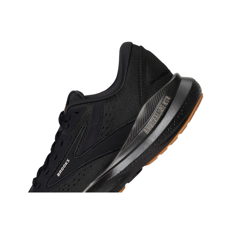 Brooks Men's Adrenaline GTS 24 Black/Biscuit 14 Medium