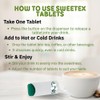 Sweetex Sugar Free, Calorie Free Sweetener Tablets, Convenient Pocket Size