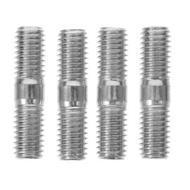 BESPORTBLE 4pc Double End Threaded Bolts Carbon Steel Muffler Screws for Gasoline Generator Repair