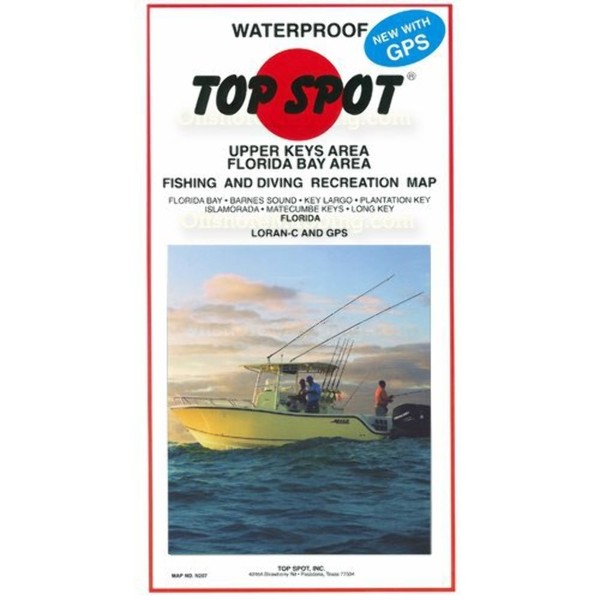 Topspot Map N207 Upper Keys Area