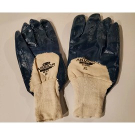 PIP Armor Tuff Nitrile Dipped Glove With Jersey Liner Smooth XL (10 Pack)