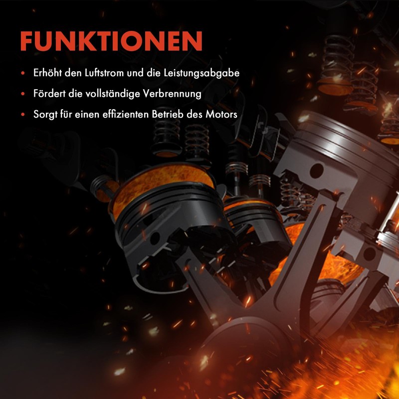 Frankberg Air Filter Intake Hose Diesel Compatible with C-Max DM2