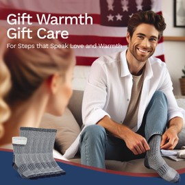 Buttons & Pleats Premium Merino Wool Hiking Socks Outdoor Trail Crew Socks Charcoal ML