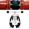 Pipe Alignment Clamp, 1”-2.5”Welding Fit-Up Alignment Pipe Ultra Clamp 45