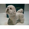 Leonardo Bichon Frise dog Ornament Figure Figurine Gift Boxed -