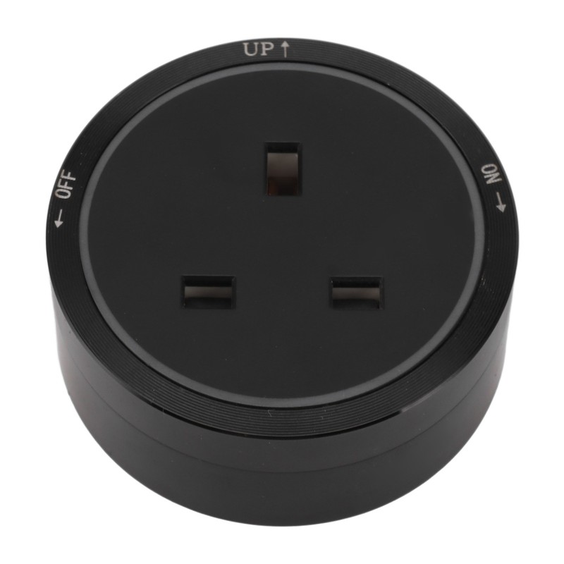 13A Power Track Socket Removable Electric Outlet Slide Guide Adapter