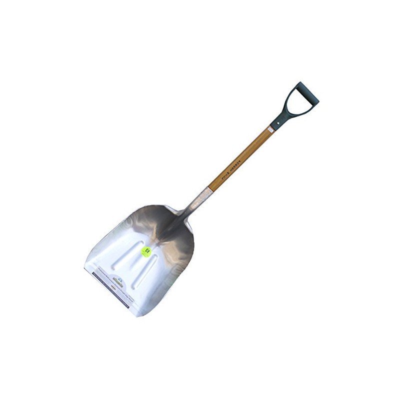 Forest Hill Manufacturing Heavy Duty Professional Aluminum Straight Edge Scoop