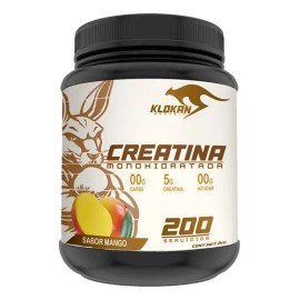 Creatina Klokan Monohidratada 1kg 200serv. Varios Sabores