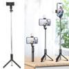 Selfie Stick Handheld MultiFunctional Foldable Live Tripod Portable Double Fill