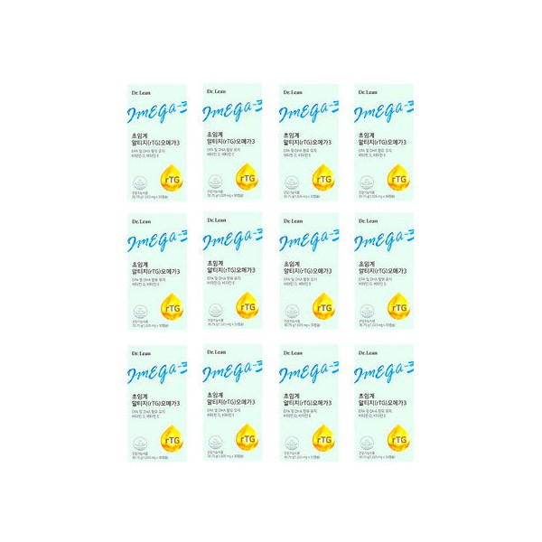 Dr.Lin Supercritical Altige RTG Omega 3 30 capsules 12 boxes