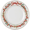Royal Worcester Holly Ribbons Bread & Butter Plate