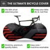 Velo Sock Unisex - Adult Red Lines Bike Cover, One