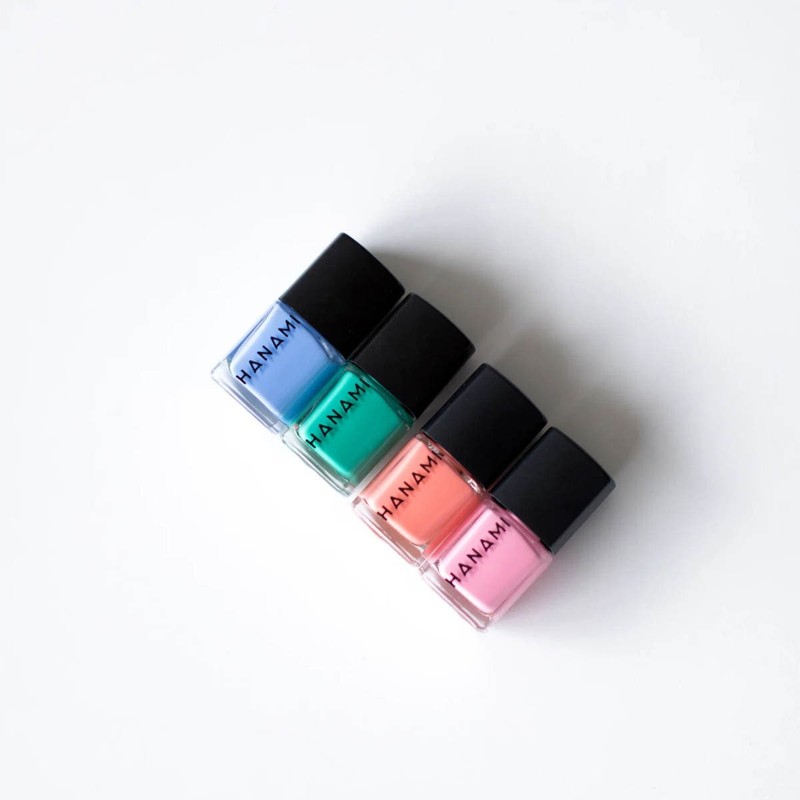Hanami Nail Polish Gift Pack Voyage, 4 x9ml