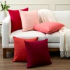 Encasa XO Cotton Cushion Covers, Set of 2, 18 x