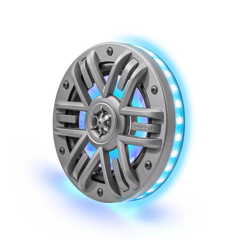 RECOIL RING65-RGB Waterproof 6.5-Inch RGB LED Speaker Rings, Pair