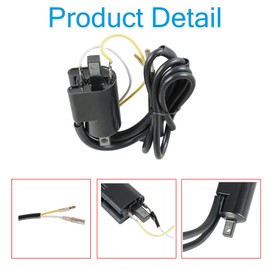 labwork Ignition Coils and Spark Plug Caps Replacement for Honda 750 Four CB750 CB750A F/K 1969 1970 1971 1972 1973 1974 1975 1796 1977 1978 30501-300-003 30502-300-003