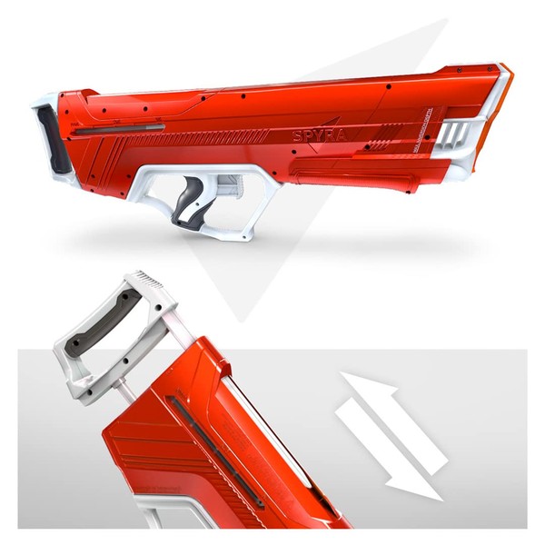 SPYRA – SpyraLX WaterBlaster Red (Non-Electronic) – Super Powerful, Rapid-Fire, Instant Action Premium Water Gun