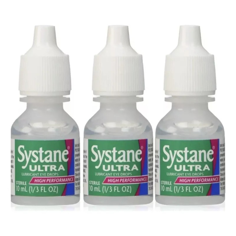 Systane Ultra Lubricante Para Ojos 2 Pack (3 Botes 10ml