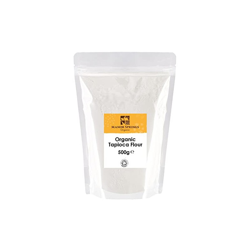 Organic Tapioca Flour 500g by Manor Springs Organic