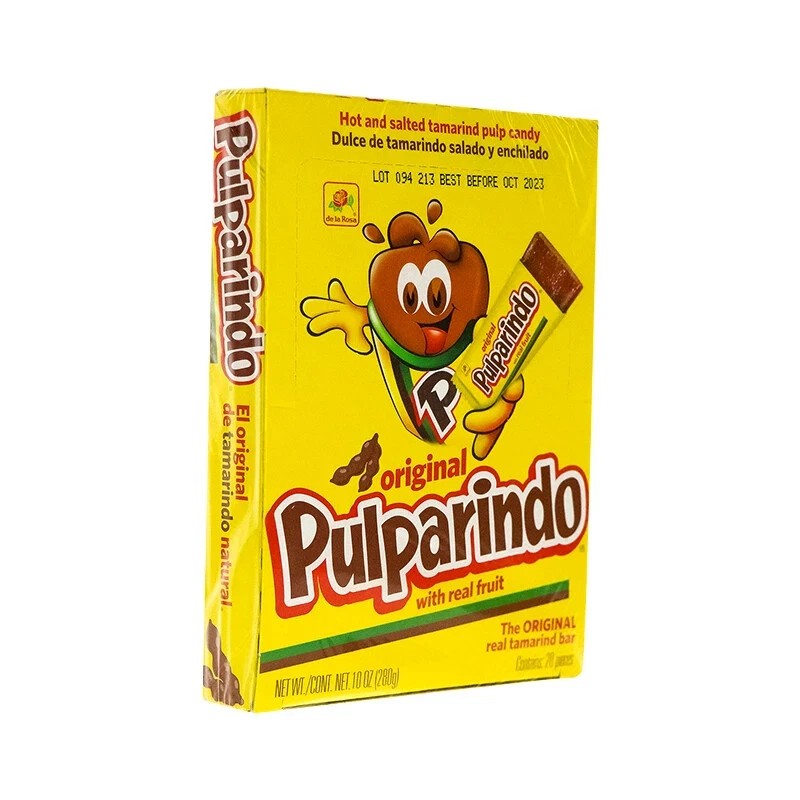 Pulparindo Original Bar 20 Count - 0.5 oz