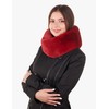 Futrzane Modern Snood - Faux Fur Infinity Scarf for Women