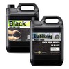 Midnight Black Mulch Dye Color Concentrate (1 Quart, Black) and