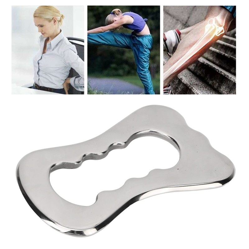 NSXAYIWE Gua Sha Massager, Stainless Steel Gua Sha Scratch Massager,