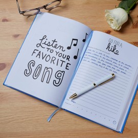 Free Period Press Self Care Inspirational Journal, Large Hardcover, 256 Pages, 7x9