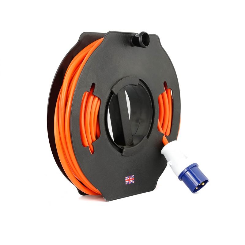 Leisurewize – Heavy Duty 25m Cable Reel Tidy 230v Caravan