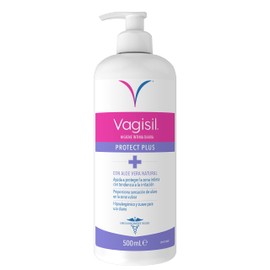 Vagisil Protect Plus Antibakterielle Intimhygiene mit Neemöl und Teebaum, 500 ml