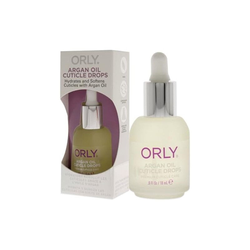 Orly Argan Oil Cuticle Drops for Women 0.6 oz Oil