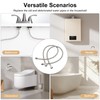 BATHLAVISH 32" Length Faucet Supply Lines 3/8" Comp x M10