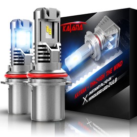 Katana 90-07 Light Bulbs | HB5 Fog Light Bulbs Fanless Wireless Super Bright 6500K Xenon White Fog Light, Pack of 2