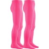Playshoes Unisex Children's Tights, pink double pack