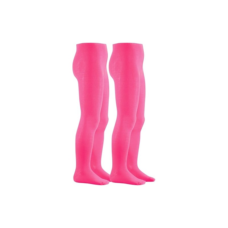 Playshoes Unisex Children's Tights, pink double pack