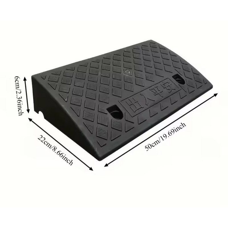 Portable Threshold Ramp for Wheelchairs, Scooters, Cars & Pets -