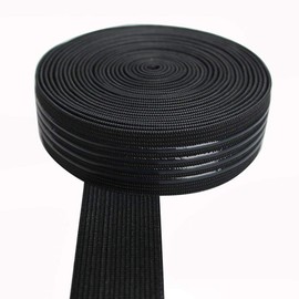 Elastic Band Silicone Backed Gripper Elastic Webbing Non-Slip Elastic Ribbon - 5 Yards per roll (30mm(FBA))