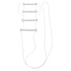 Bed Ladder Assist Luminous Portable Universal Handle Grip White Bed