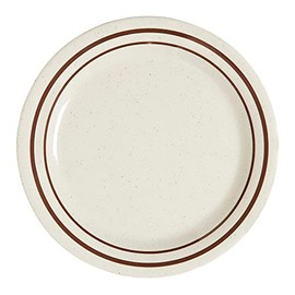 GET BF-700-U Shatter-Resistant Melamine Appetizer Plate, 7.5", Ultraware (Set of 12)