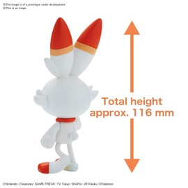 Bandai Hobby - Pokémon - 05 Scorbunny, Bandai Spirits Pokémon Model Kit Quick!!
