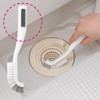 Azuma Industry sm@rt781 Smart Bathroom Cleaning Brush, Magnetic Storage, Attaches
