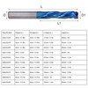 Milling Cutter CNC Spiral Router Bit 3 Flute Tungsten Steel