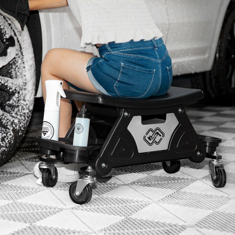 SGCB Roller Storage Stool, Heavy Duty Roller Mechanics Seat with