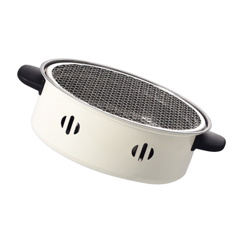 Charcoal Barbecue Grill Versatile Deformation Proof Portable Barbecue Grill for