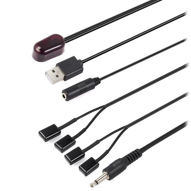 IR Extender IR Remote Repeater 1Pc IR Receiver + 4Pc