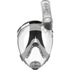 Cressi Duke Adults Full Snorkelling Mask, silver, m/l